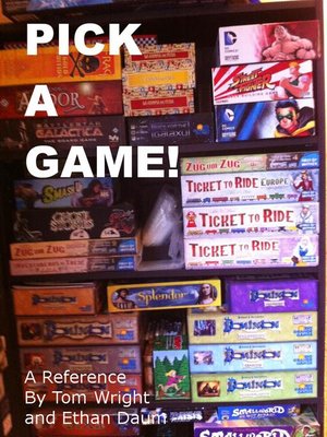 cover image of Pick a Game!